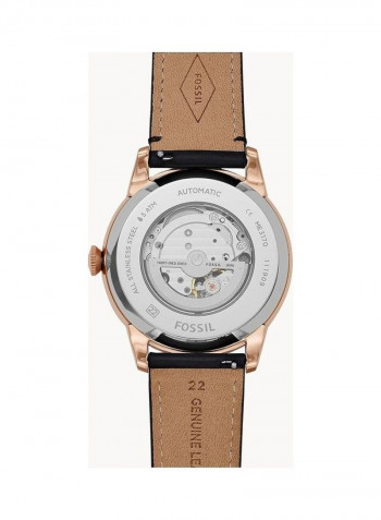 Men's Townsman Automatic  Leather Watch ME3170