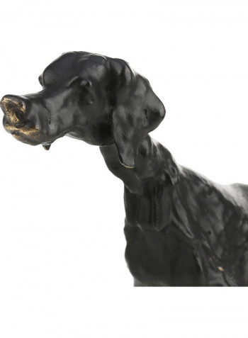 Dog Tribute To Giacometti Brass Sculpture Black