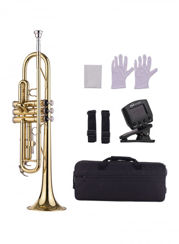 Standard Brass Trumpet With Accessories Set