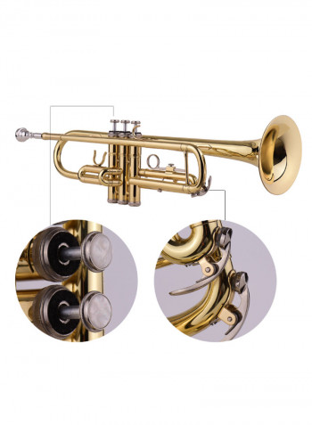 Standard Brass Trumpet With Accessories Set