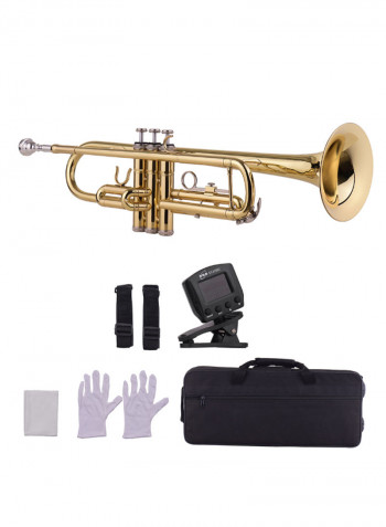 Standard Brass Trumpet With Accessories Set