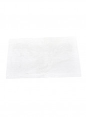 Solid Color Wear Resistant Rug White 50x75centimeter