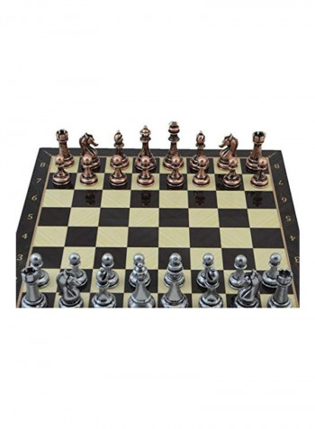 Classic Chess Board with Pieces