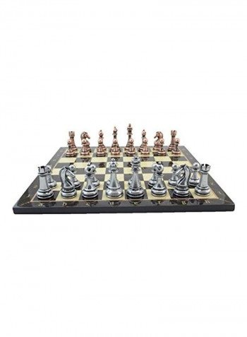 Classic Chess Board with Pieces