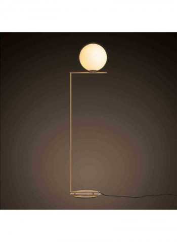 Glass Ball Floor Lamp Warm White