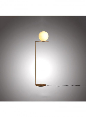 Glass Ball Floor Lamp Warm White