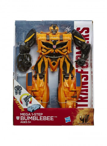 Mega 1-Step Bumblebee Action Figure