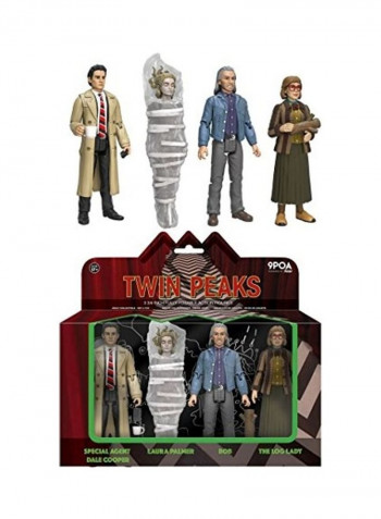 Action Figures Twin Peaks 4 Action Figure 2 x 8inch