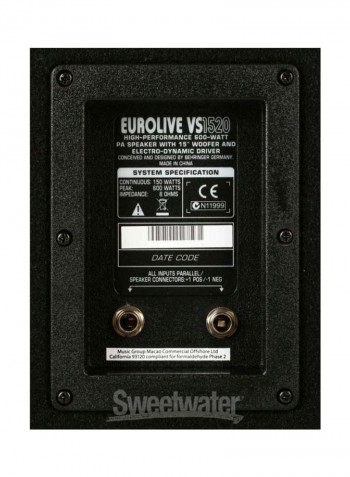 Loudspeaker System VS1520 Black