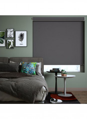 Single Sombras Blackout Window Shade Grey 220x175cm
