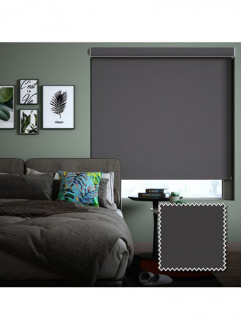 Single Sombras Blackout Window Shade Grey 220x175cm