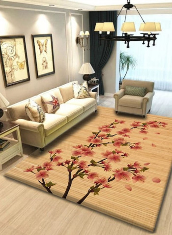 3D Floral Beautiful Wear-resistant Living Room Rug multicolour 120*160(W*L)cmcm