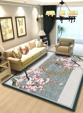3D Floral Beautiful Wear-resistant Living Room Rug multicolour 120*160(W*L)cmcm
