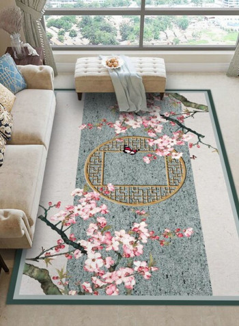 3D Floral Beautiful Wear-resistant Living Room Rug multicolour 120*160(W*L)cmcm