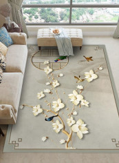 3D Print Natural Beautiful Living Room Rug multicolour 120*160(W*L)cmcm