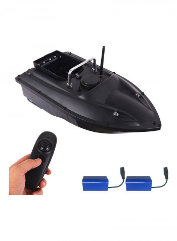 RC Fishing Boat With 2 Battery 55x20x33cm