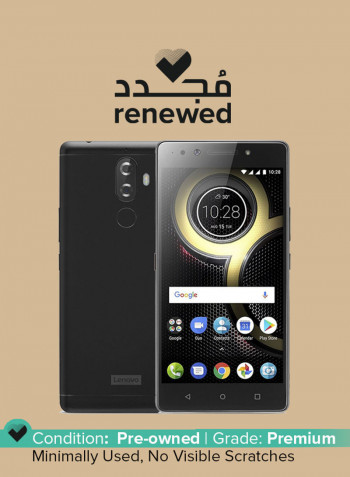 Renewed - K8 Note Dual SIM Venom Black 32GB 4G LTE