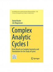 Complex Analytic Cycles I: Basic Results On Complex Geometry And Foundations For The Study Of Cycles Hardcover