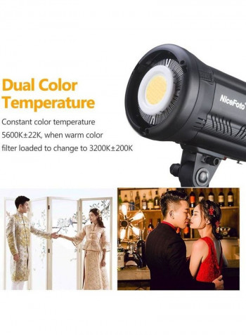 Photography LED Video Light with Wireless Control Black/White
