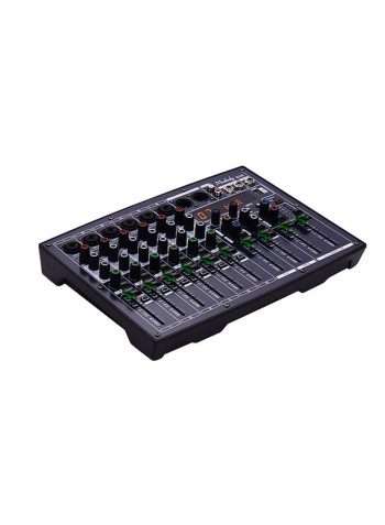 6-Channel Built-In Audio Mixing Console With 16 DSP Effects VM1056 Grey/Black