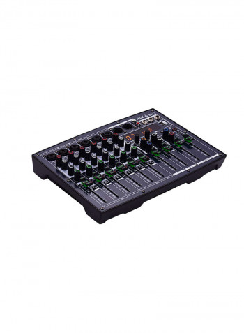 6-Channel Built-In Audio Mixing Console With 16 DSP Effects VM1057 Grey/Black