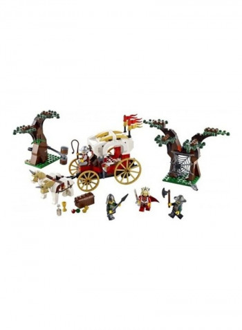 Castle King's Carriage Ambush Building Toys Set