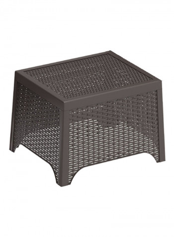 Cedarattan Plastic Rattan Lounge Duo Set Brown