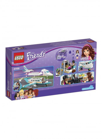 Friends 41100 Heartlake Private Jet Building Kit 35.41x19.1x5.89cm