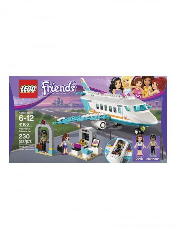 Friends 41100 Heartlake Private Jet Building Kit 35.41x19.1x5.89cm