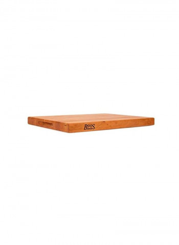 Wood Edge Grain Reversible Cutting Board Cherry 20x15x1.5inch