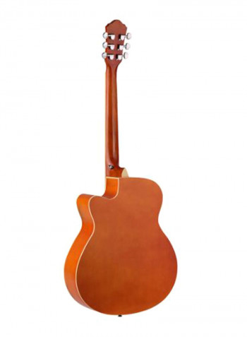 6-String Cutaway Acoustic Folk Guitar Set
