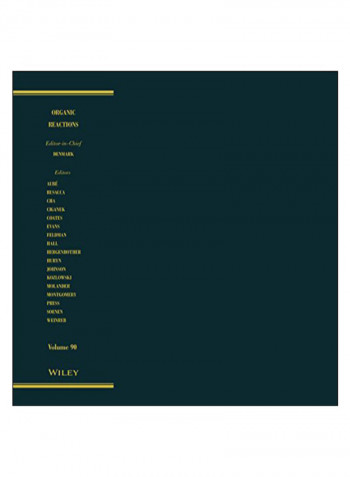 Organic Reactions Hardcover