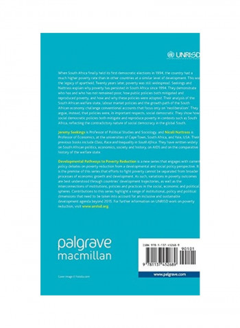 Policy, Politics And Poverty In South Africa Hardcover