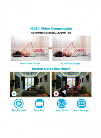 10-Piece 4-Channel Waterproof Surveillance Camera Kit