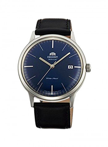 Men's Leather Quartz Analog Watch OW-SAC0000D