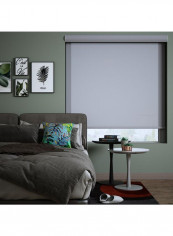 Single Protect Plus Roller Window Shade Grey 160x240cm