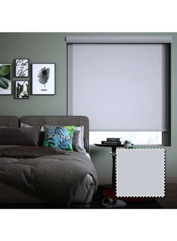 Single Protect Plus Roller Window Shade Grey 160x240cm