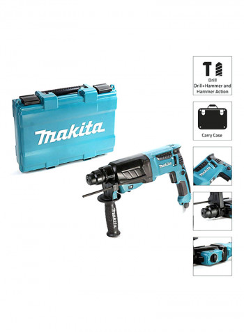 SDS Plus Rotary Hammer Drill Blue/Black 30millimeter