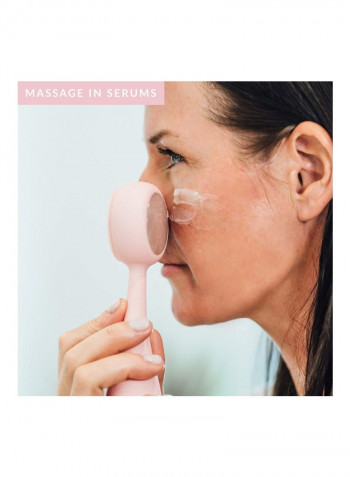 Clean Pro Facial Massager White/Rose Quartz