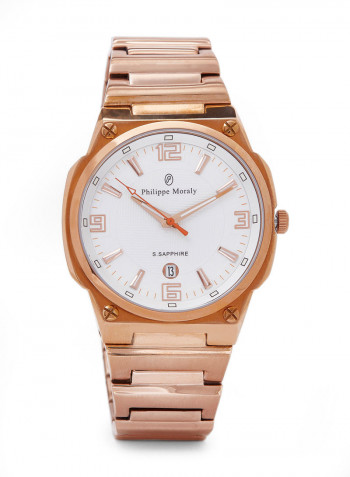 Water Resistant Stainless Steel Analog Wrist Watch