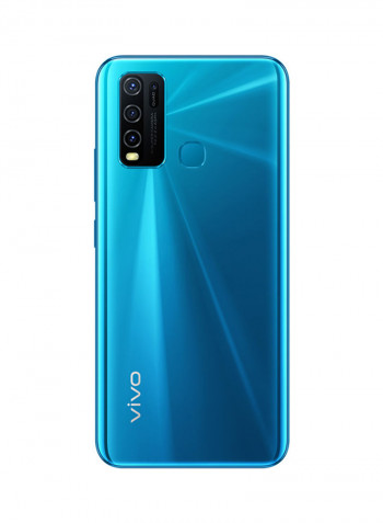Vivo Y30 Dual SIM Dazzle Blue 4GB RAM 128GB 4G LTE