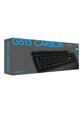 G513 Rgb Usb Carbon Tactile Gaming Keyboard Black