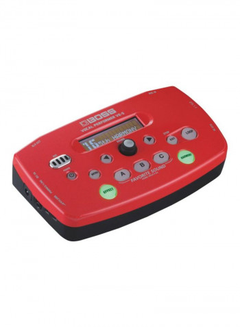 Portable Vocal Processor VE-5-RD Red
