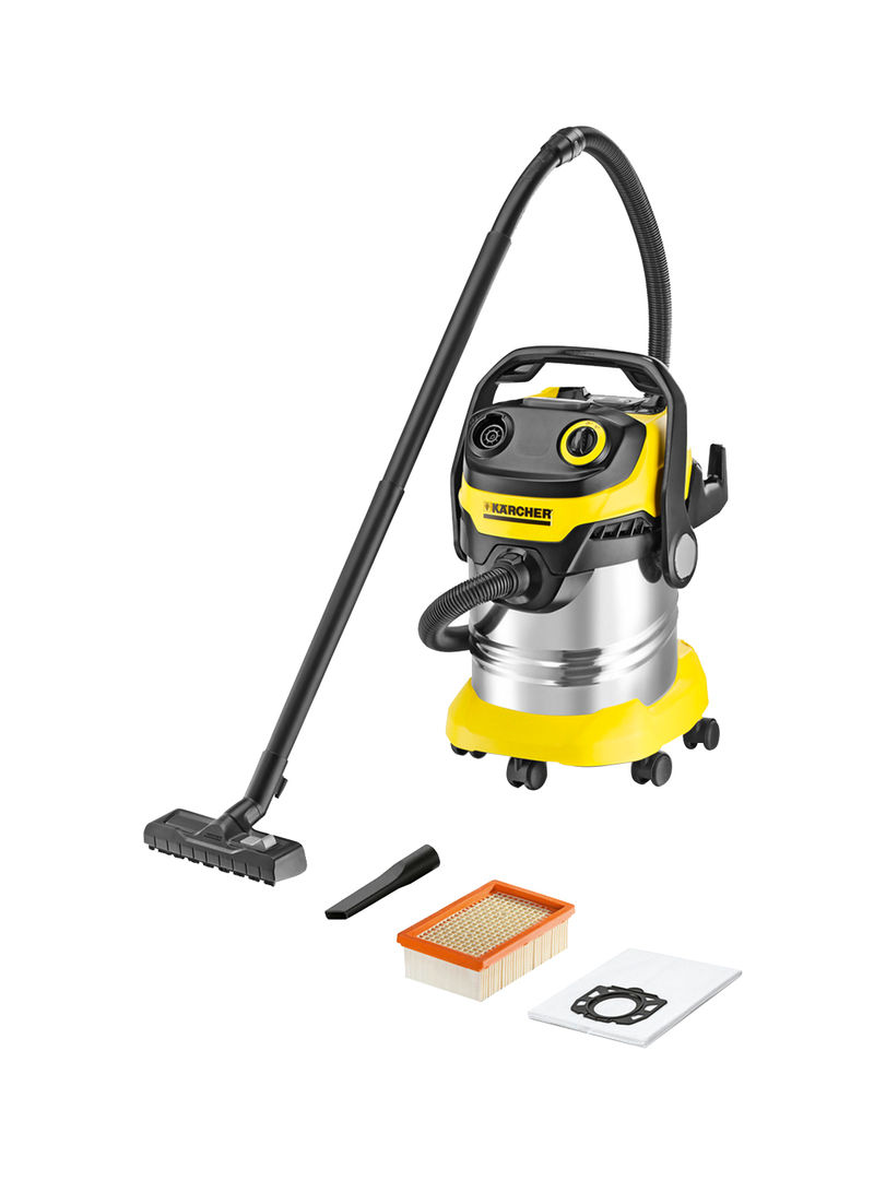 WD 5 Premium Multi-Purpose Vacuum Cleaner 25 l 13482350 Yellow/Black/Silver