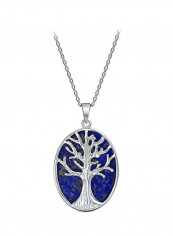 925 Sterling Silver Wishing Tree Pendant Necklace