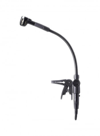 C519ML Miniature Clamp-On Condenser Microphone With XLR Cable 3065X00020 Matte Black/Grey