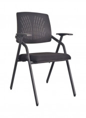 Thick Breathable Mesh Conference Chair Black 99 x 65 x 35cm
