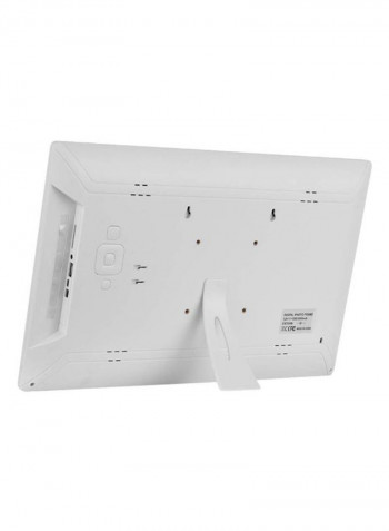 Electronic Led Digital Photo Frame Album Kit 17.3inch White