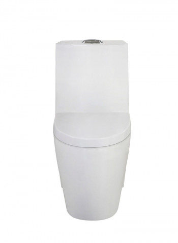 Bathroom Sanitary Ware Elegant Design Siphonic Toilet White 660x360x760millimeter