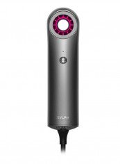 Portable Sylph Hair Dryer With Heat Control Grey/Pink/Black 150g